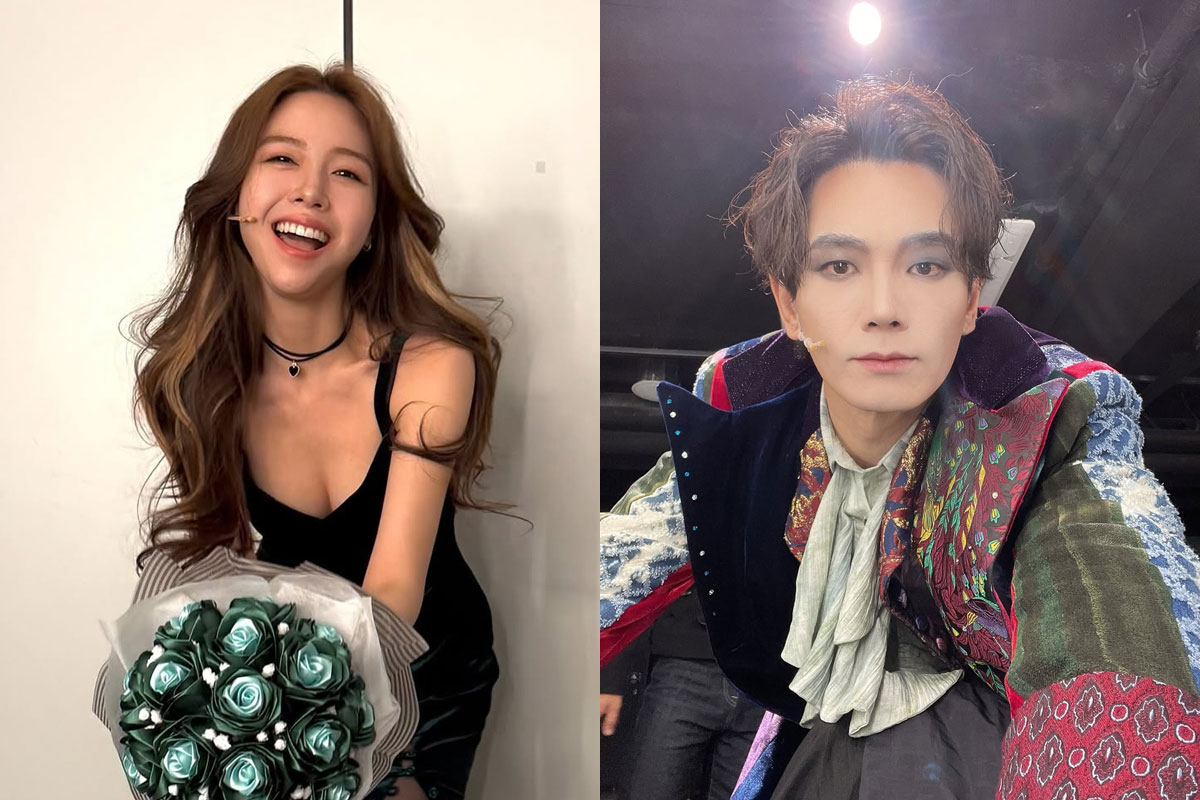사진=방민아 SNS, 온주완 SNS
