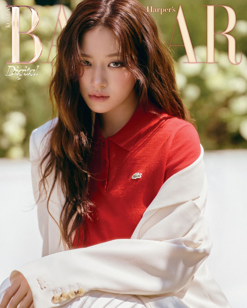 안유진, 빈 수영장에서 터진 ‘라코스테 여신 포스’
