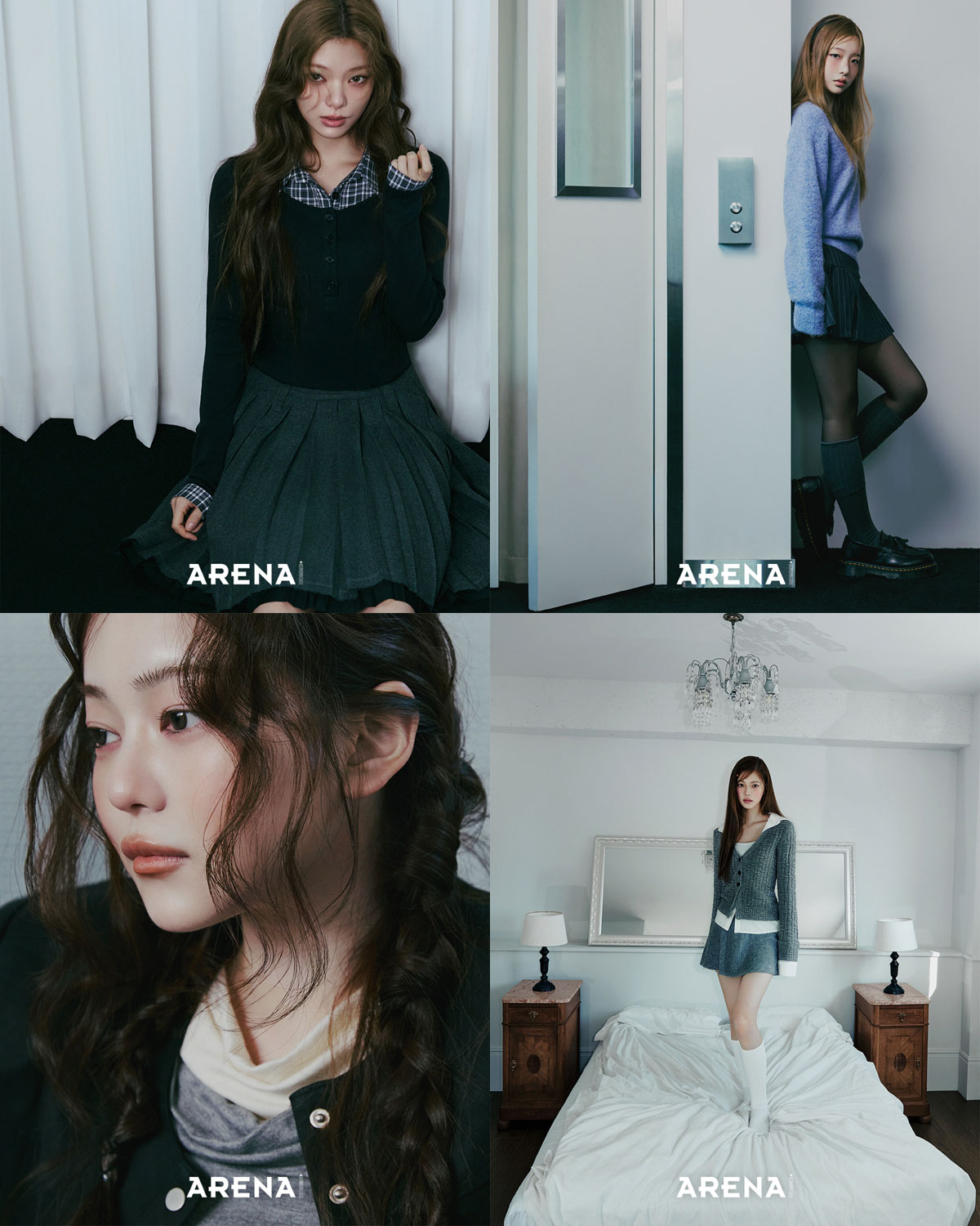 데뷔 1년 차 코스모시, ‘아레나’ 화보로 증명한 네 명의 시너지