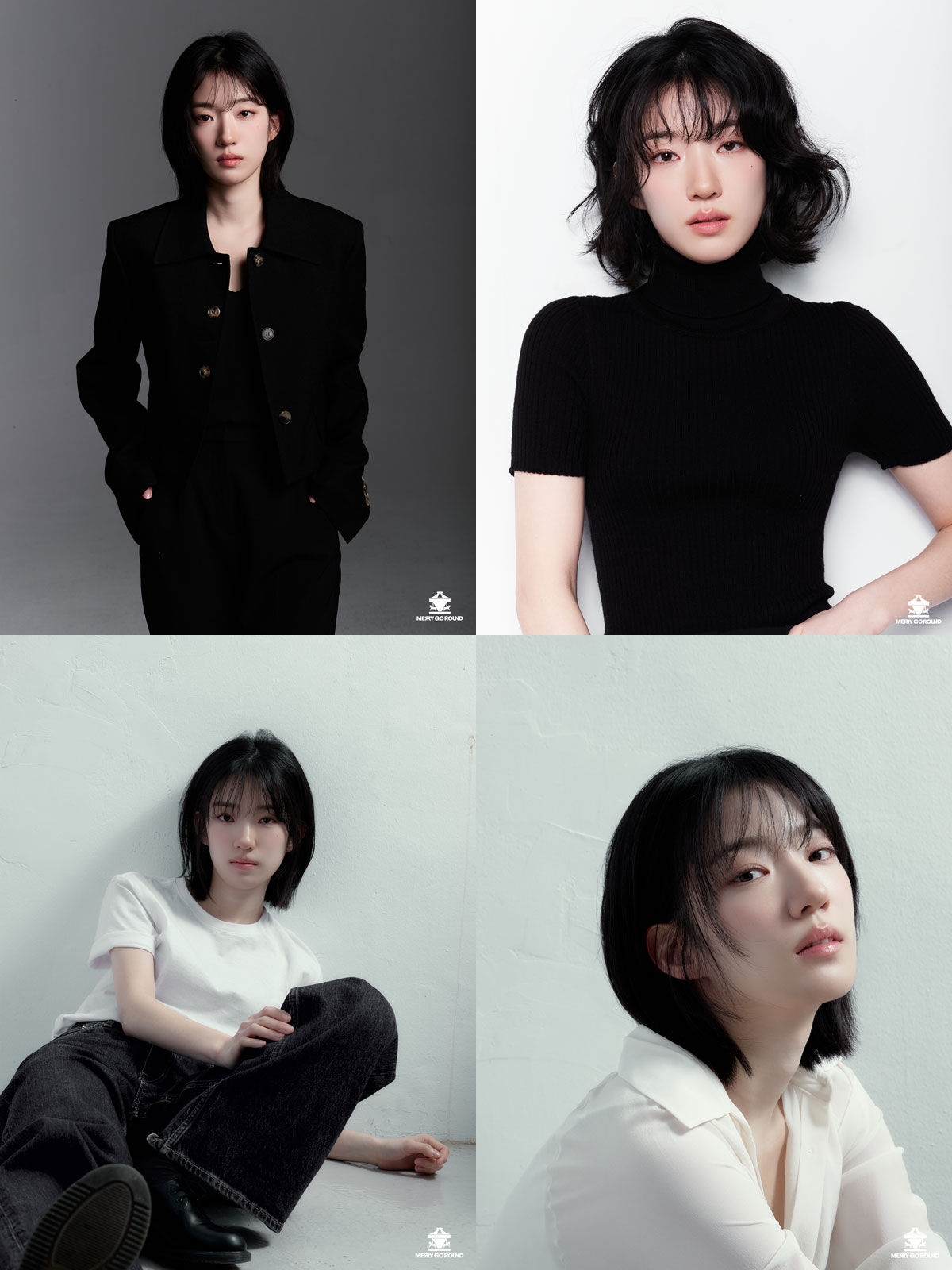 강채영 새 프로필, 시크와 청초 사이 완벽 균형