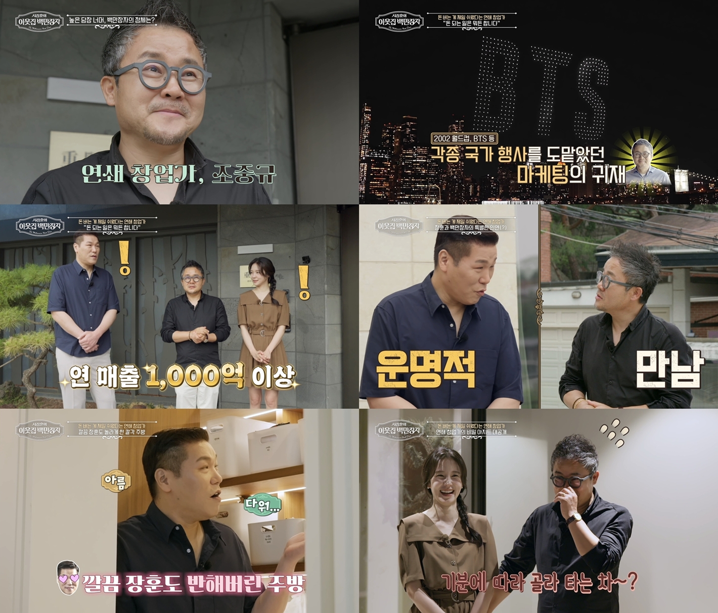연 매출 1000억 조중규, 서장훈도 놀란 평창동 저택의 정체