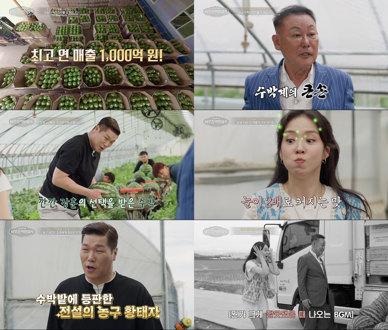 연 매출 1000억 수박왕, 60만 평에서 만든 유통 신화
