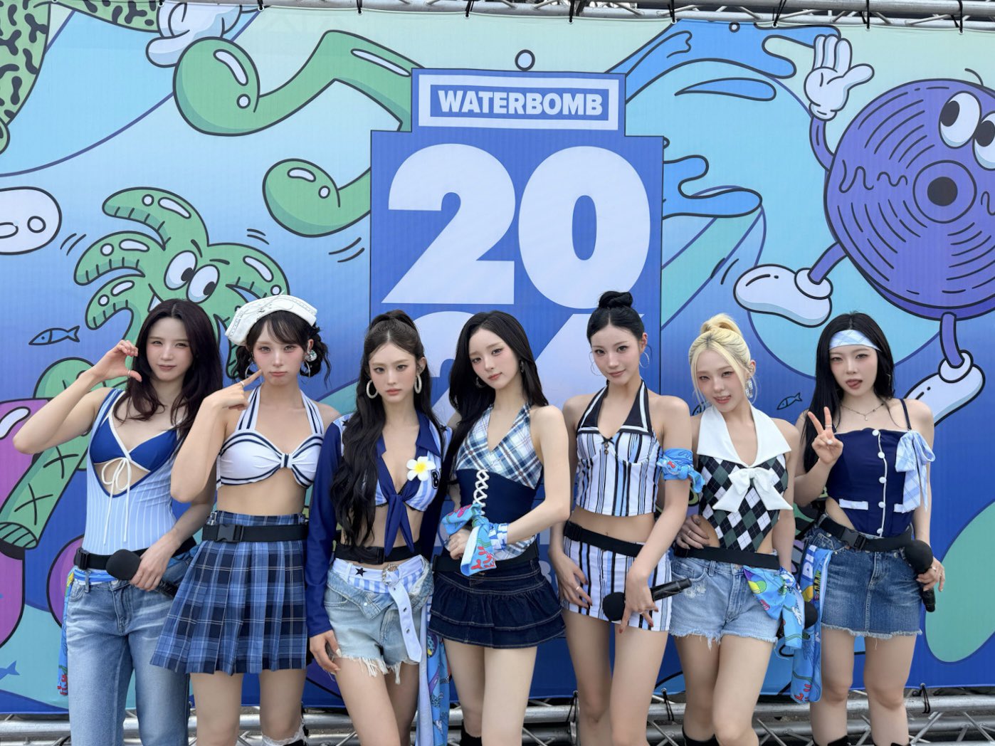 아이칠린, 첫 워터밤 폭발! 가오슝 뒤흔든 7곡 무대